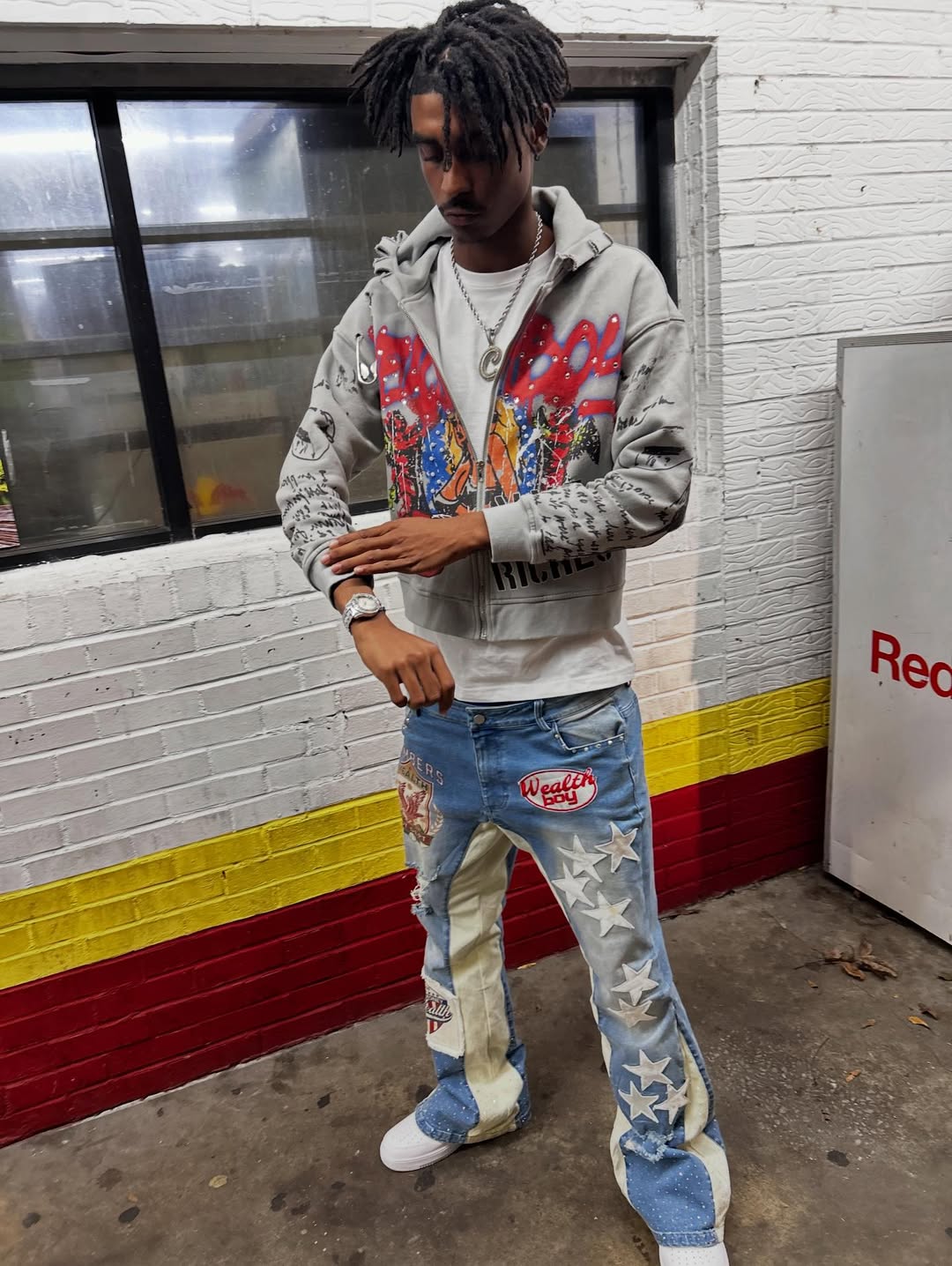 ‘Made From Riches’ Zip Up *Limited*