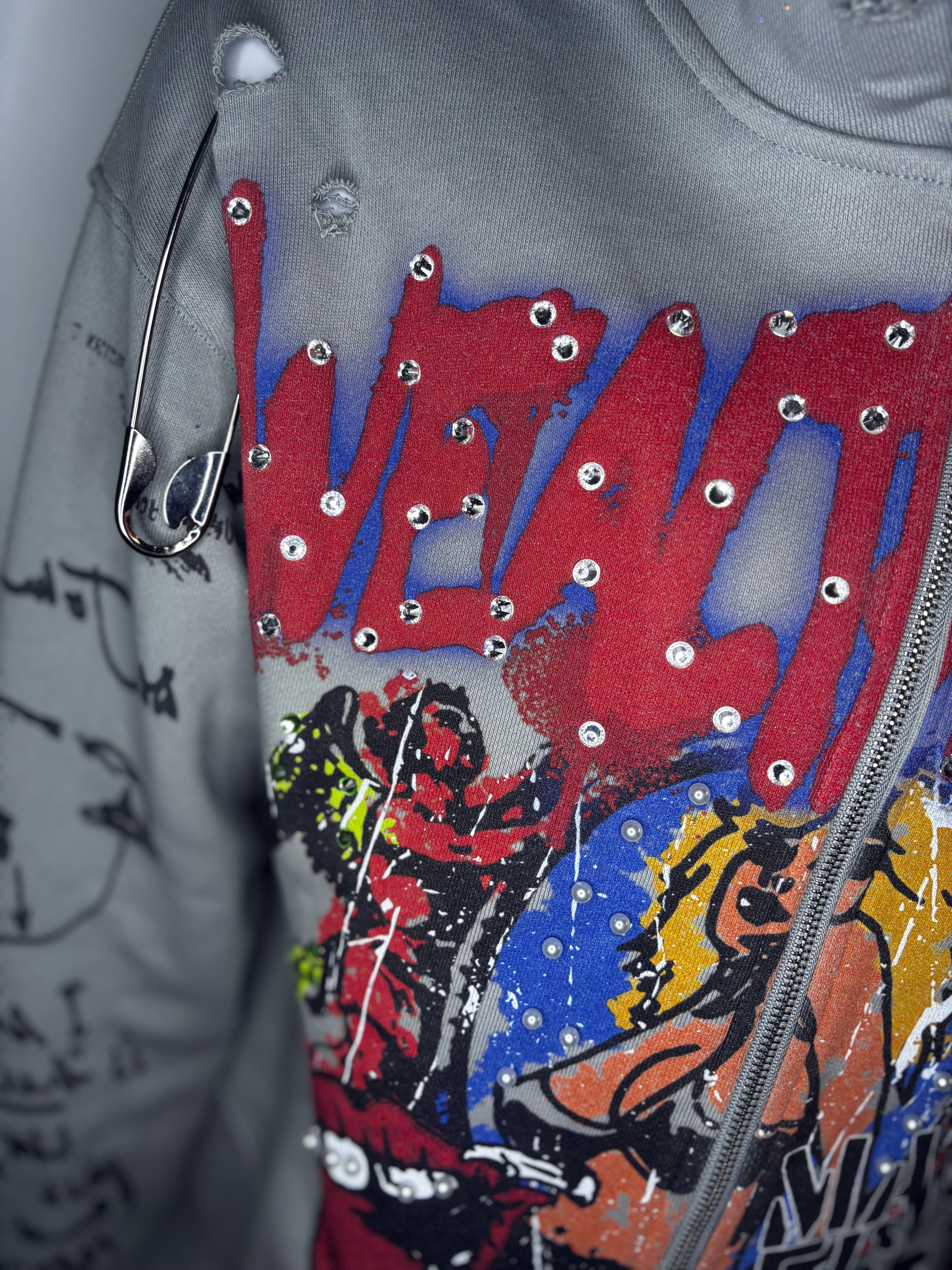 ‘Made From Riches’ Zip Up *Limited*