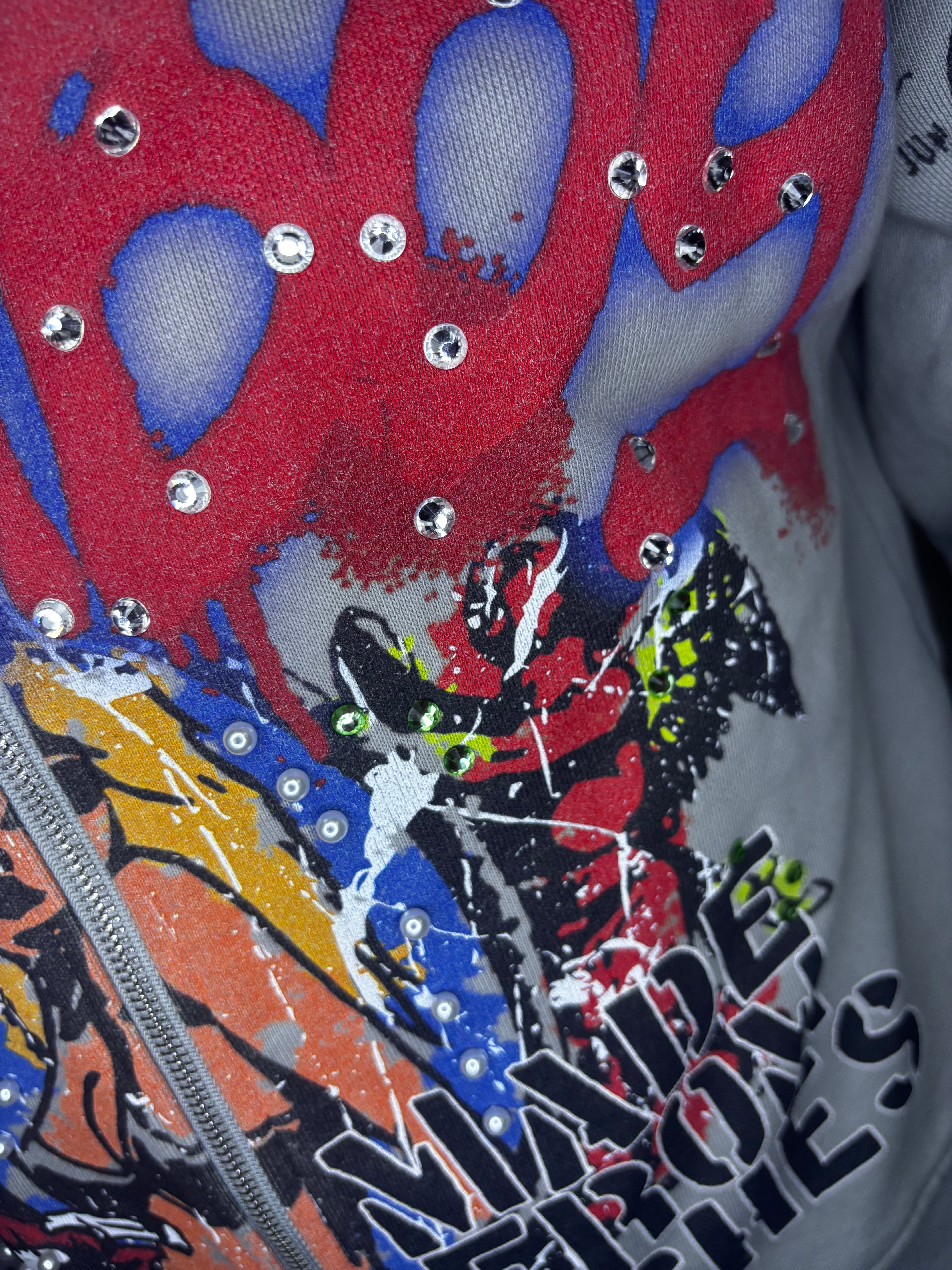 ‘Made From Riches’ Zip Up *Limited*